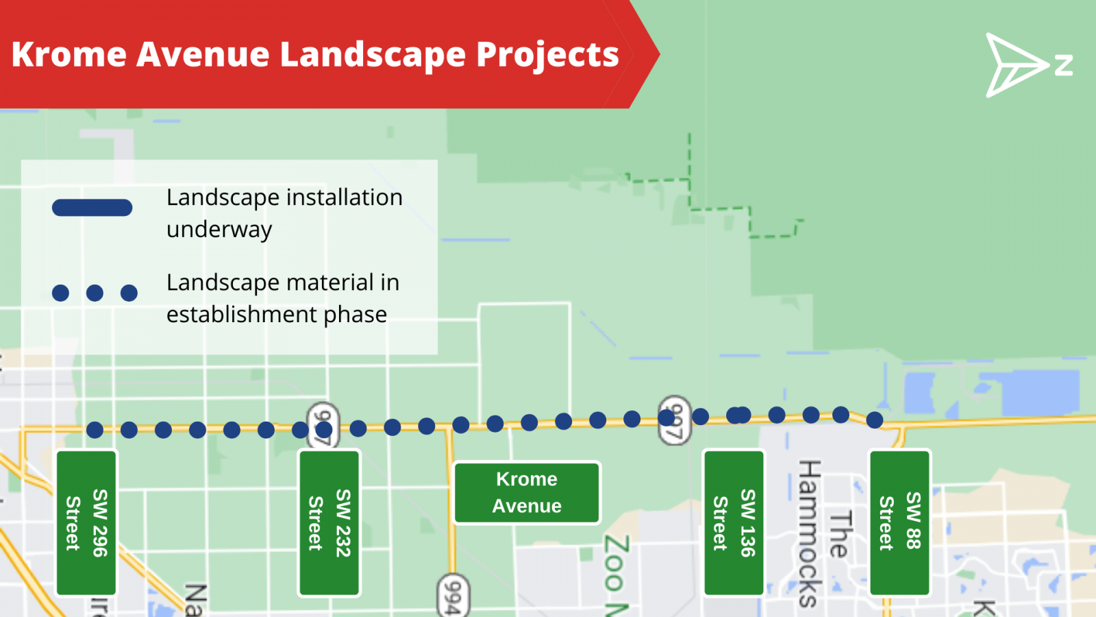 SR 997/Krome Ave Landscape Projects SR 997/Krome Ave Landscape Projects